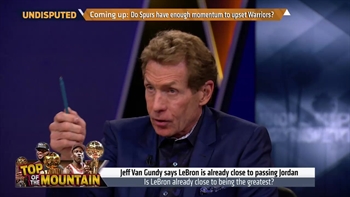 Jeff Van Gundy says LeBron is close to passing Michael Jordan - Is he right? | UNDISPUTED